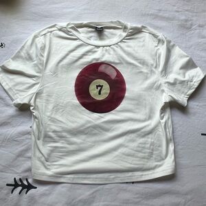 SHEIN seven ball shirt